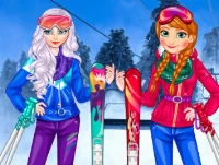 Princesses at ski