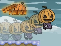 Running pumpkin game
