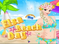 Elsa beach day