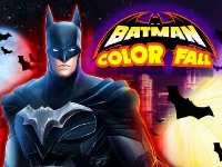 Batman color fall puzzle game