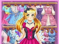 Anime kawaii dress up game for girl