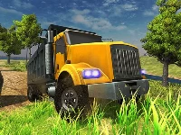 Truck simulator offroad driving