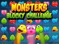Monsters blocky challenge