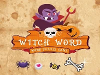Witch word: halloween puzzle game