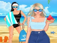 Blondie summer friends fashion show