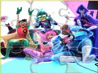 Teen titans jigsaw puzzle