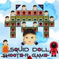 Squid doll shooter game