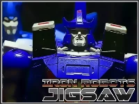 Iron robots jigsaw