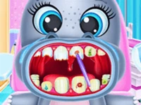 Baby hippo dental care - fun surgery game