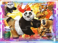 Kungfu panda match3 puzzle