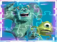 Monsters inc. match3 puzzle
