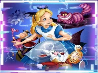 Alice in wonderland match3 puzzle