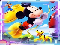 Mickey mouse match3 puzzle slide