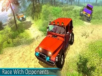 Offroad jeep driving simulation games