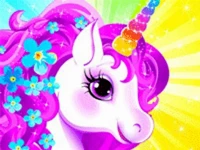 Dress up unicorn - girl game