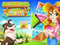 Happy farm: fields puzzle