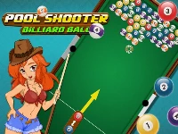 Pool shooter : billiard ball