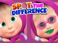 Find differences - masha and bear