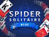 Spider solitaire blue
