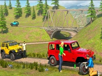 Offroad jeep car parking games