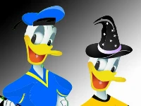 Donald duck dressup