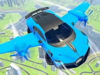 Real sports flying car 3d