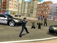 Car driving in big city 2