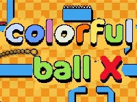 Colorful ball x