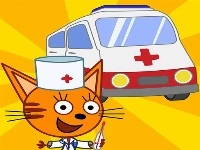 Kid e cats animal doctor games cat doctor game