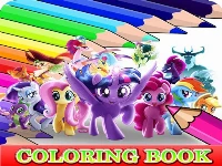 Coloring book for my little pony