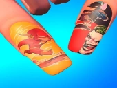 Superhero nail salon