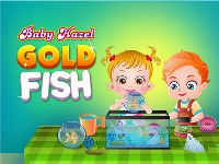 Baby hazel goldfish