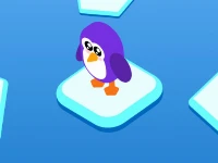 Purple penguin
