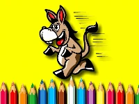 Bts donkey coloring book