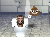 Skibidi toilet soccer head