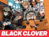 Black clover jigsaw puzzle