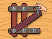 Wood nuts master: screw puzzle