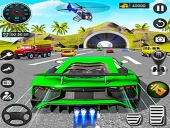 Extreme car city driving