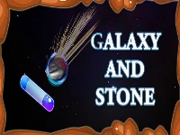 Galaxy and stone