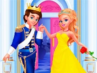 Cinderella & prince wedding