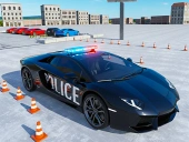 Police car parking game