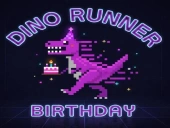 Dino runner birthday