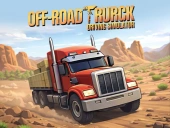 Offroad truck driving simulator