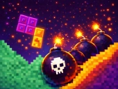 Sand blocks: clear the lines