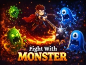 Fight with monster