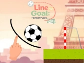 Line to goal : draw the path