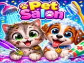 Pet salon: cute doctor