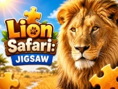 Lion safari: jigsaw puzzles