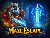 Maze escape hero