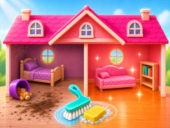 Tidy up the dollhouse